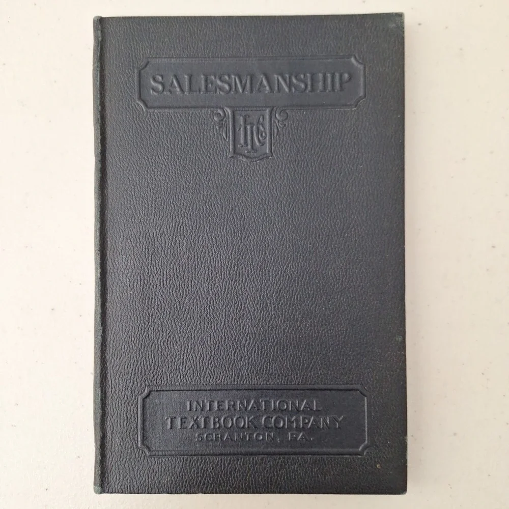 RARE 1926 International Textbook Company Salesmanship #3 Beginning The Sale